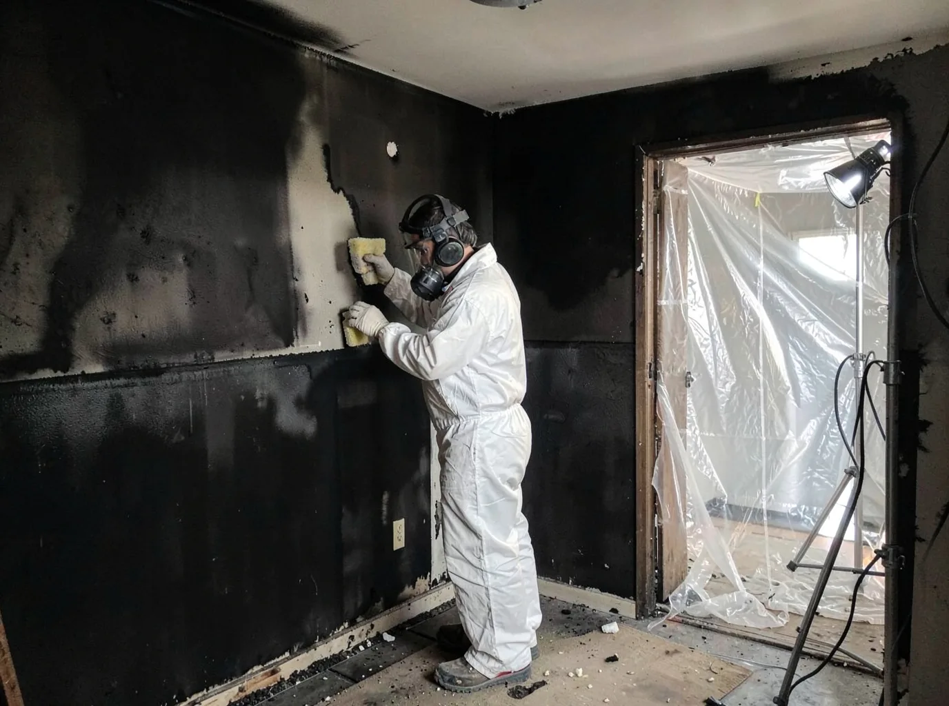 Fire Damage Restoration company in Helvetia, WV
